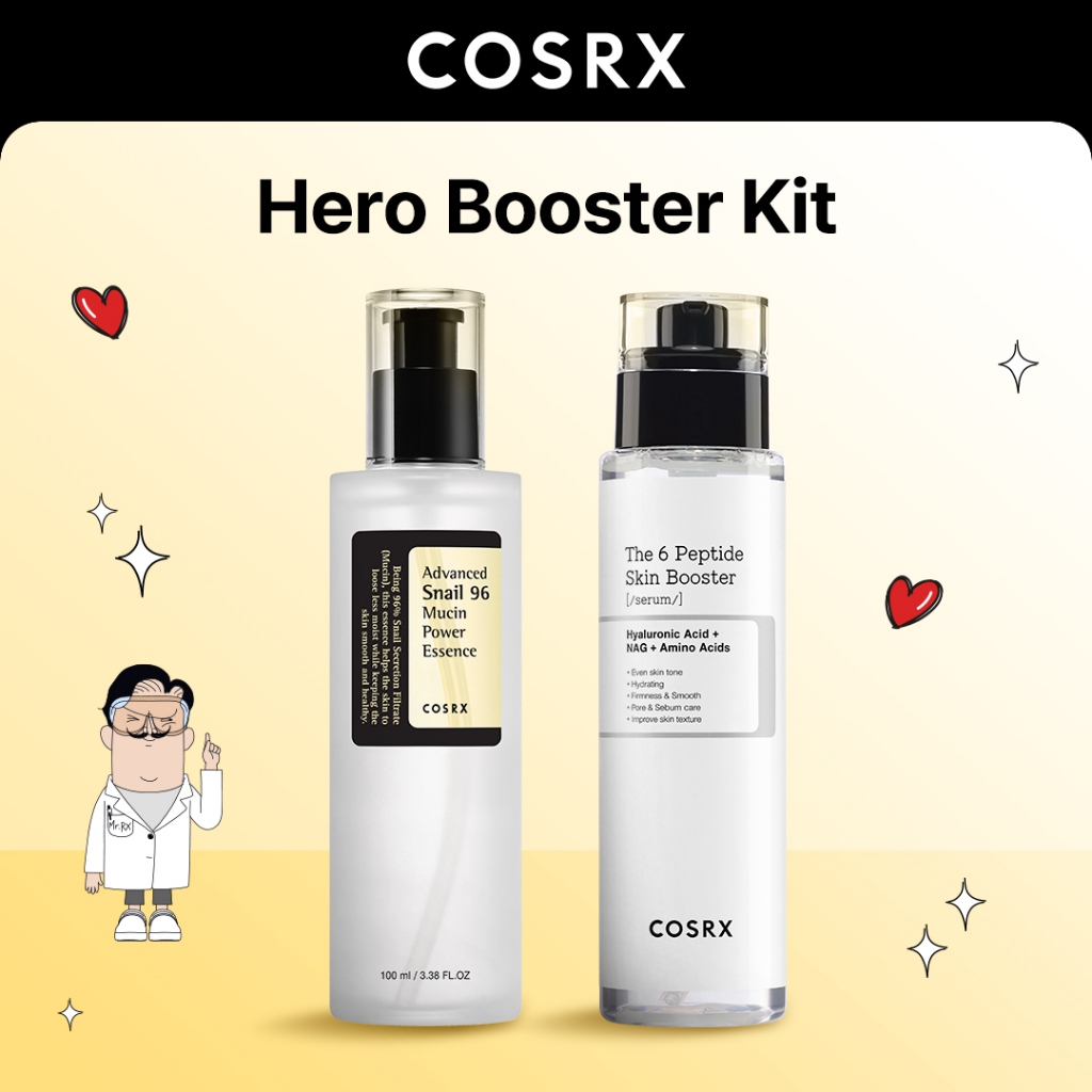 [BEST PROMO BUNDLE] COSRX Hero Booster Kit