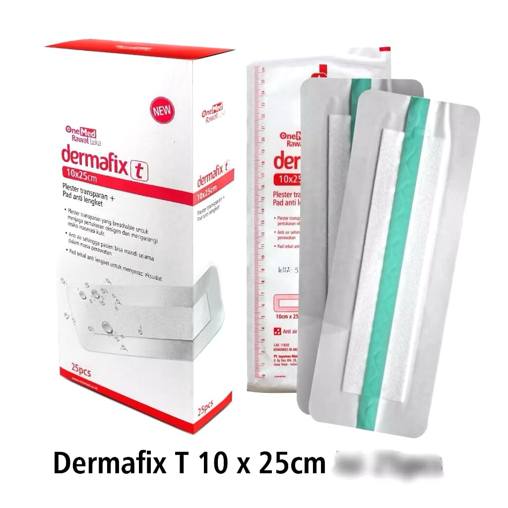 Dermafix T 10 x 25cm isi 10pcs Original