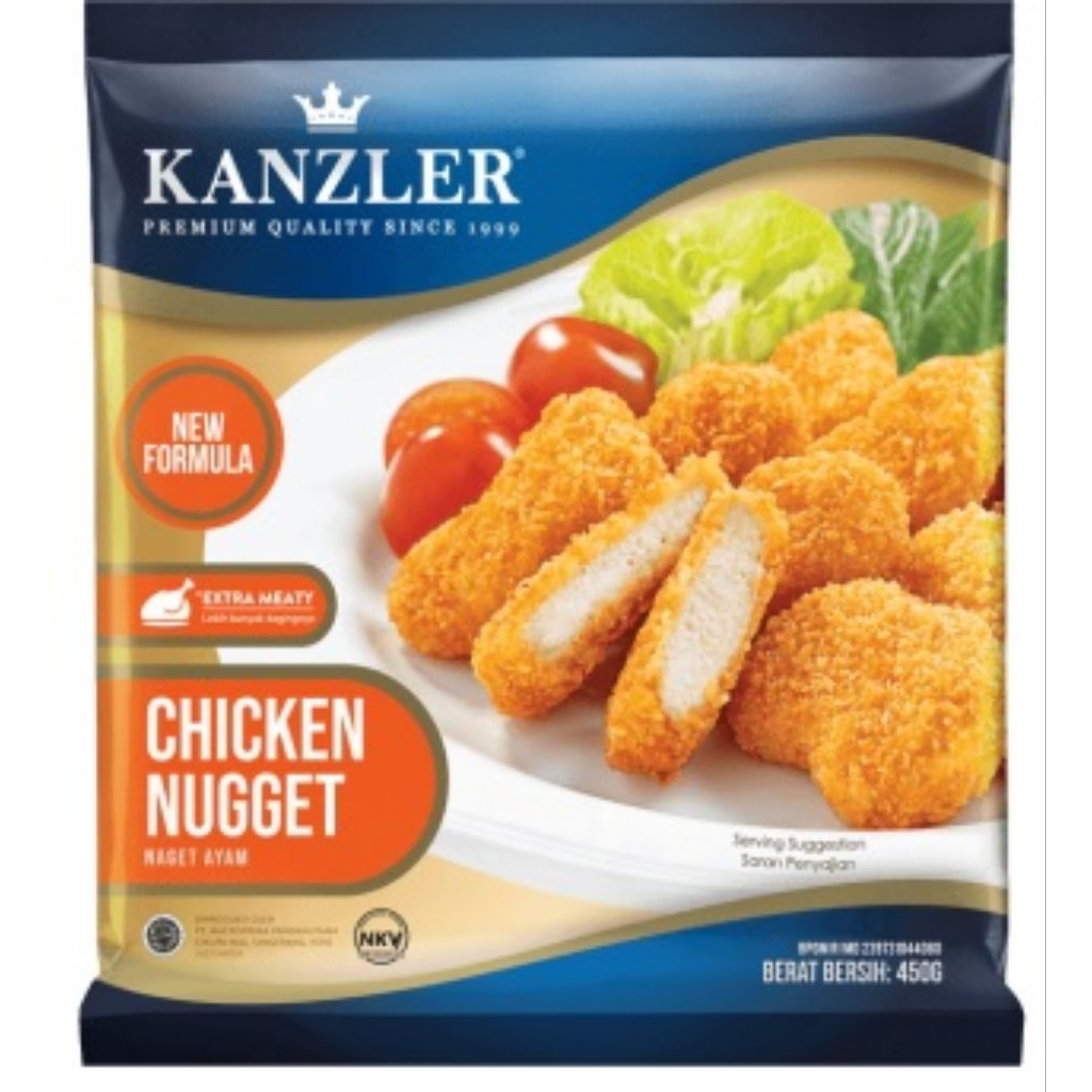 KANZLER CHICKEN NUGGET 450GR