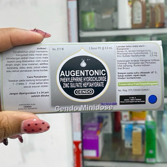 Cendo Augentonic Minidose 0,6ml