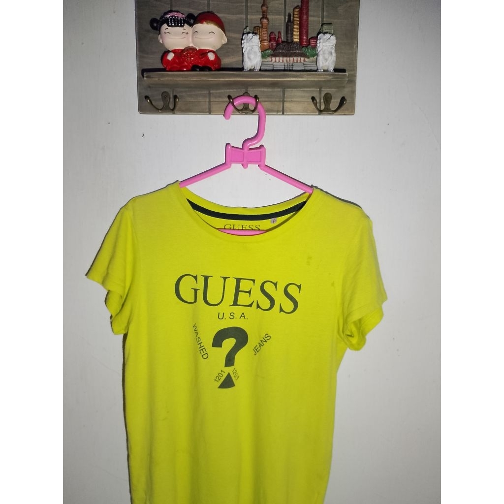 preloved kaos guess boleh nego