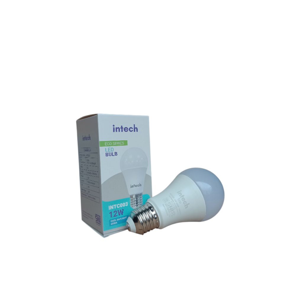 Lampu LED Intech 12 watt putih