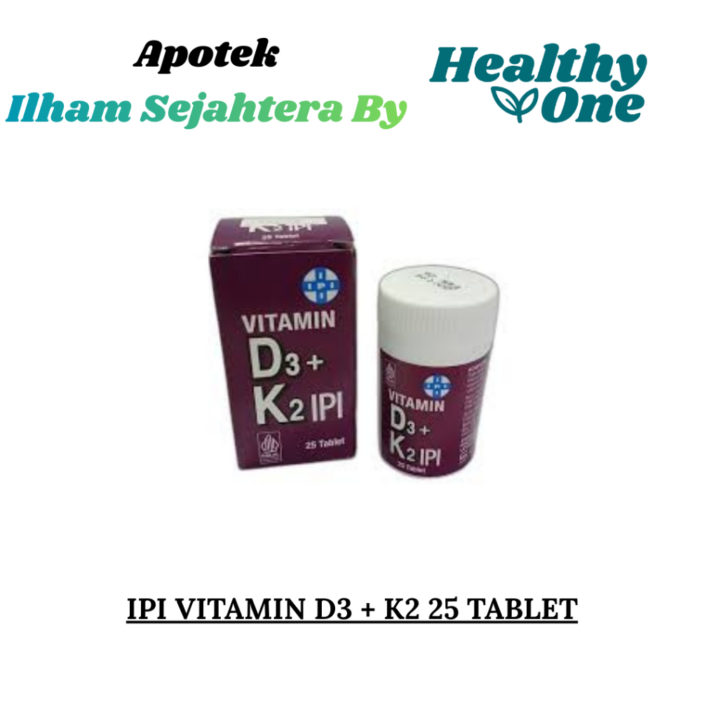 IPI VITAMIN D3 + K2 25 TABLET