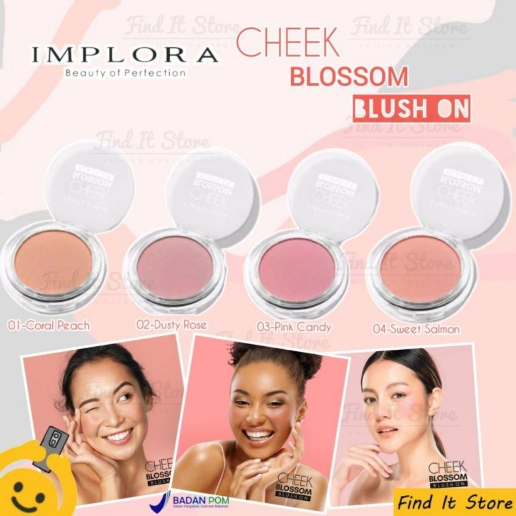 IMPLORA CHEECK BLOSSOM BLUSH-ON