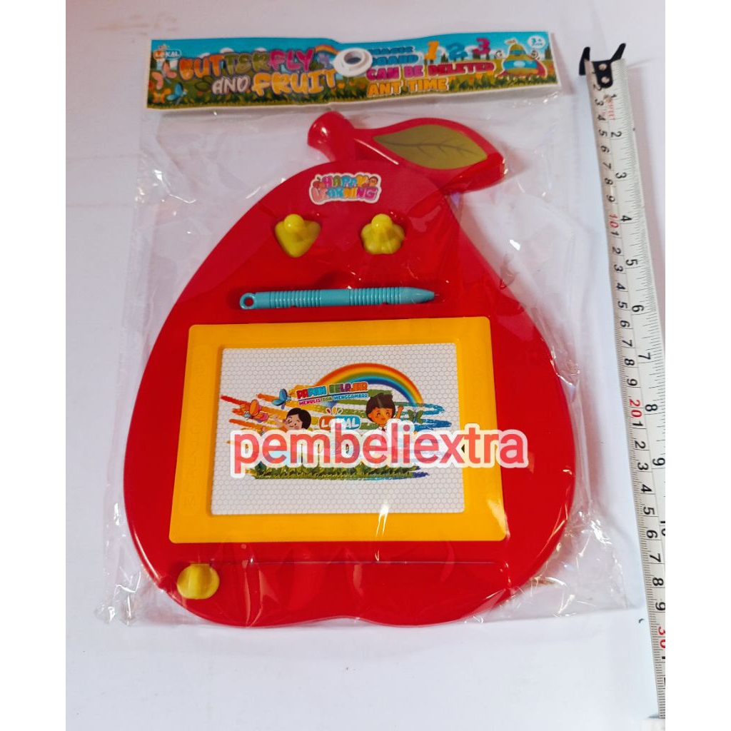 mainan termurah happy learning apel