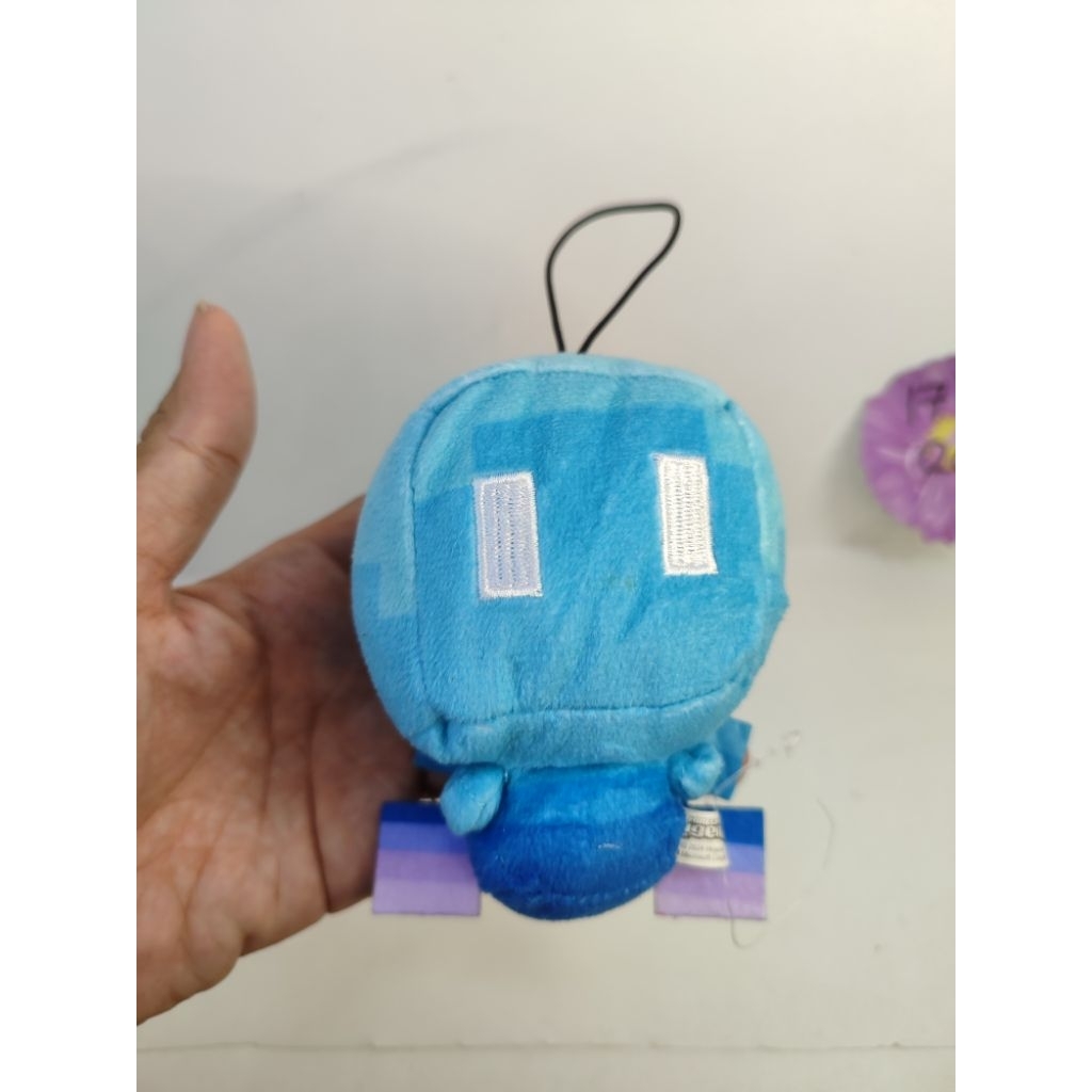 boneka minecraft legends original mini keychain