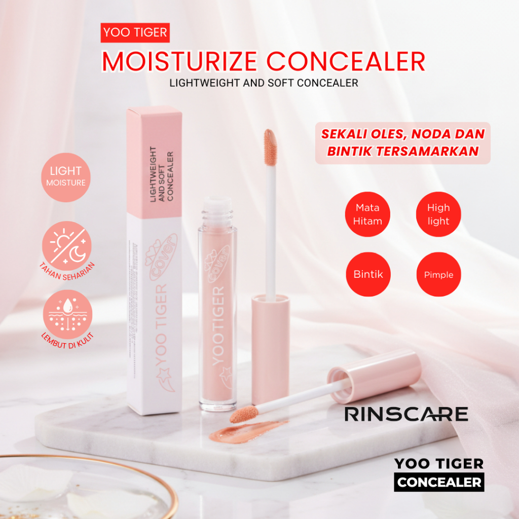 [ CONCEALER ] YOO TIGER LIGHTWEIGHT & SOFT CONCEALER