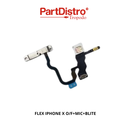 Flexible On Off + Mic + Blite Iph X