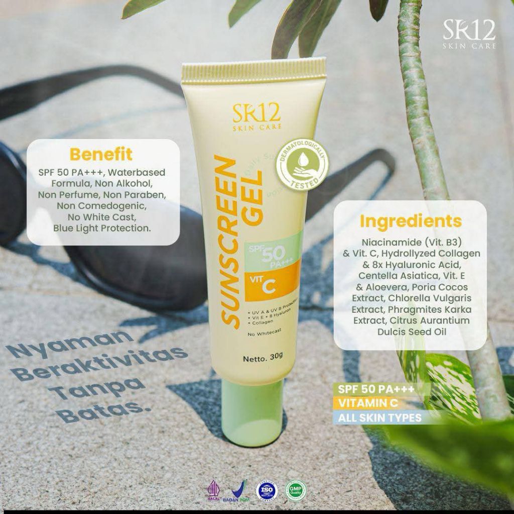 SUNSCREEN GEL SR12
