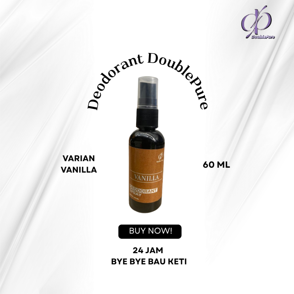 Deodorant Spray Doublepure Vanilla 60ml