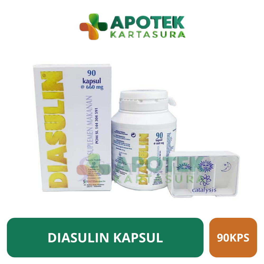 Diasulin Perbox isi 90 Kapsul