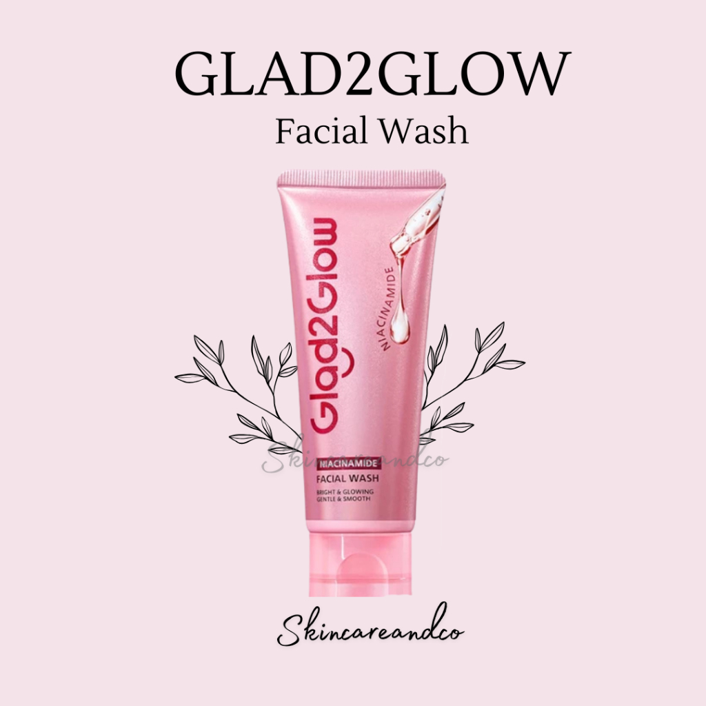 Glad2Glow Niacinamide Facial Wash