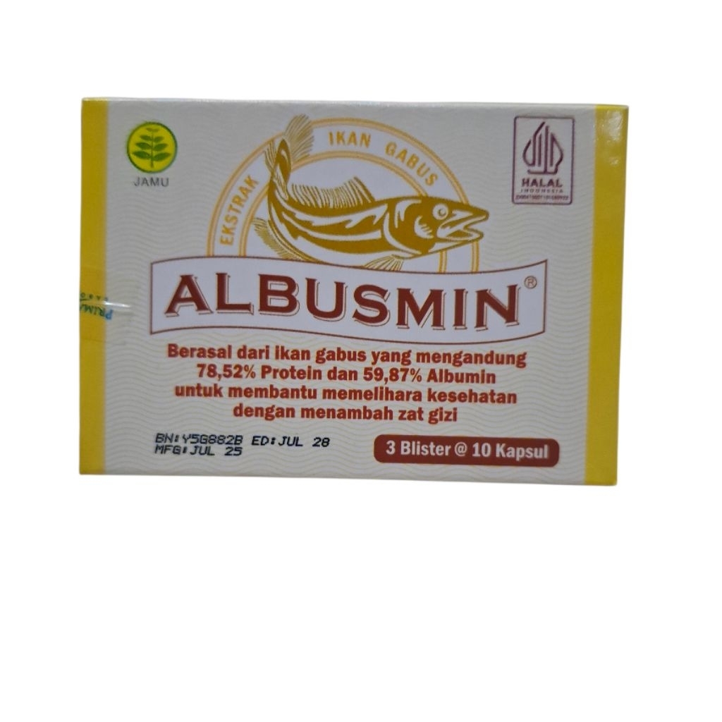 albumin box 30 kapsul