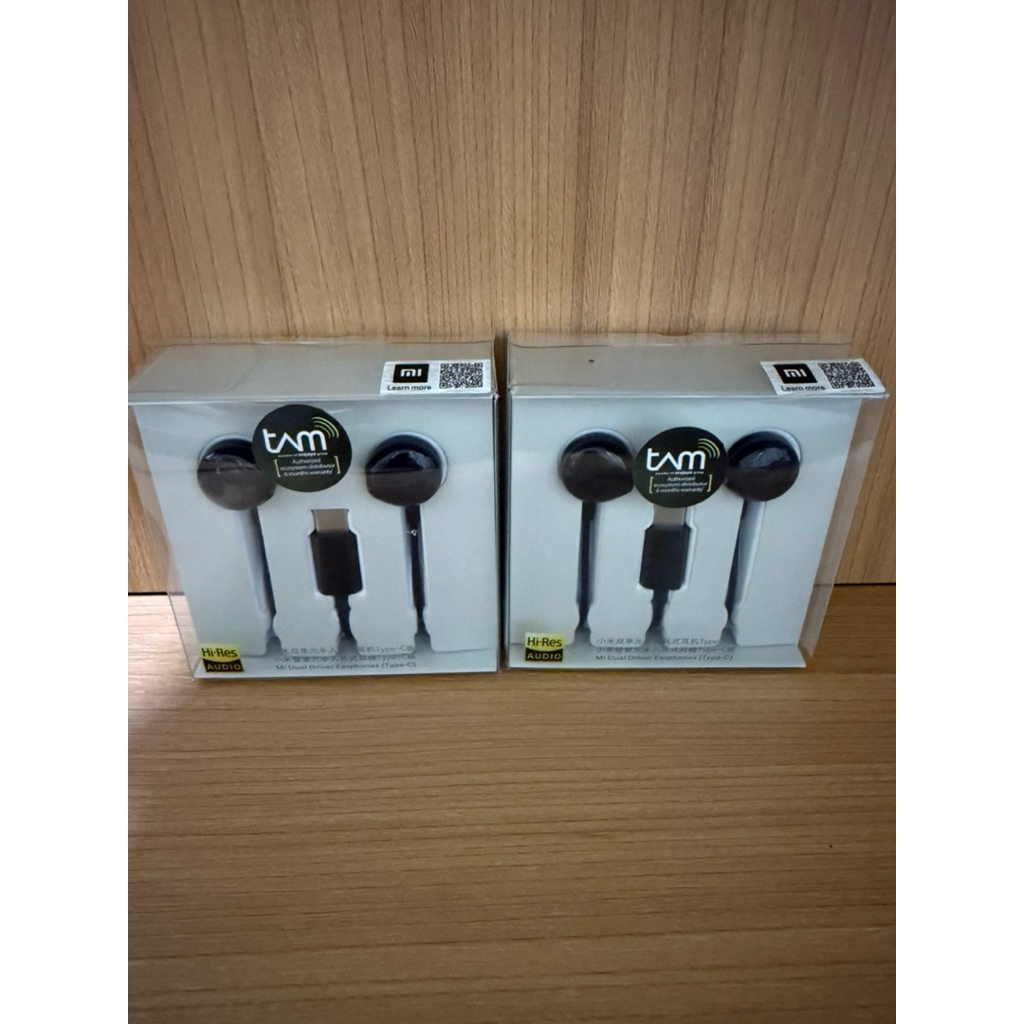 Xiaomi Handfree type C dan type jack 3.5mm original