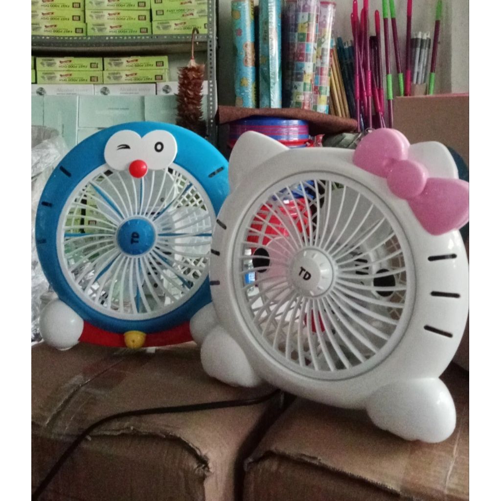 kipas angin karakter