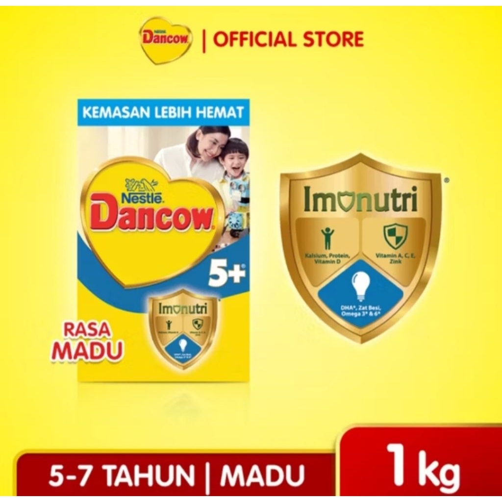 NESTLE DANCOW 5+ MADU 1KG