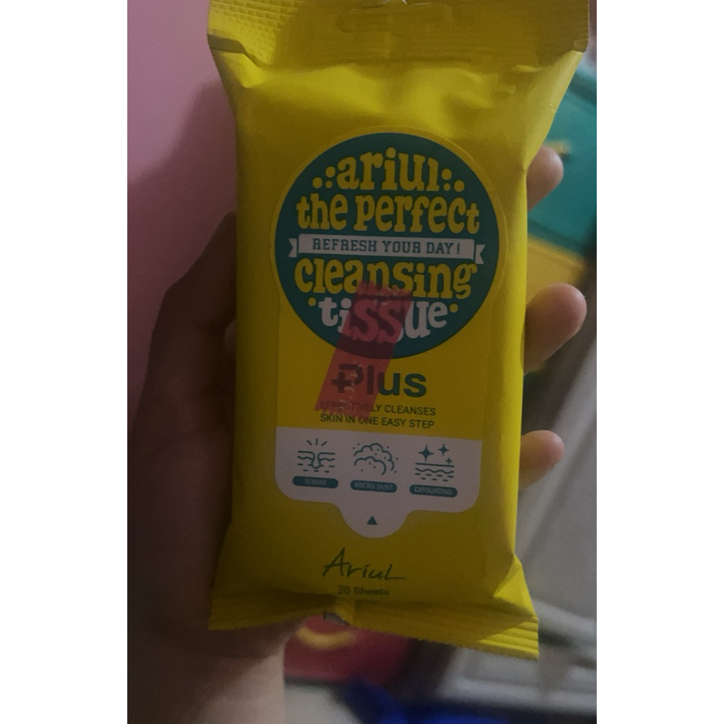 preloved BARU ariul cleansing tissue 20sheets