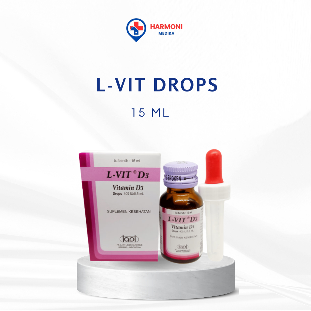 Suplemen Imun dan Tulang - L-Vit Drops