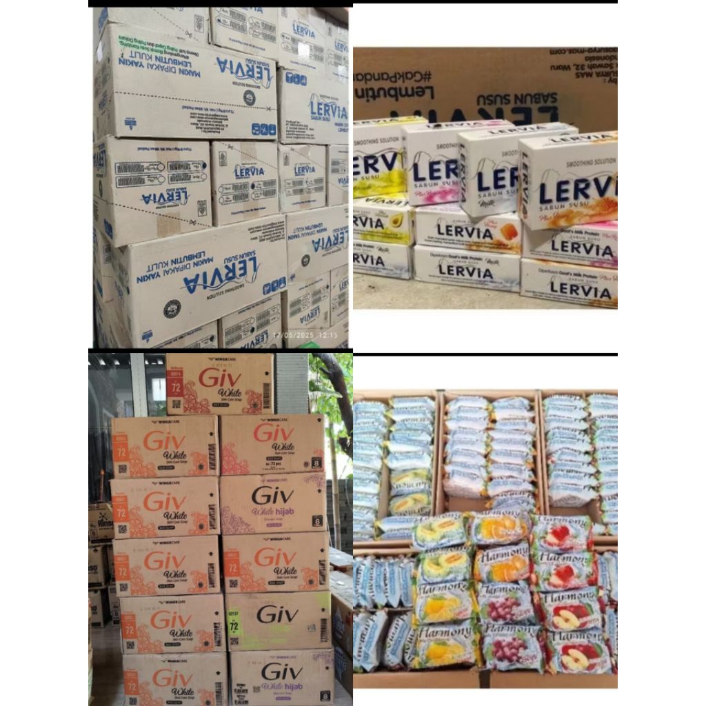 Aneka varian sabun mandi