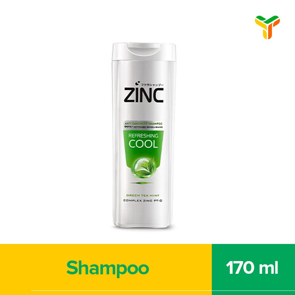 Zinc Shampoo Refreshing Botol 170Ml