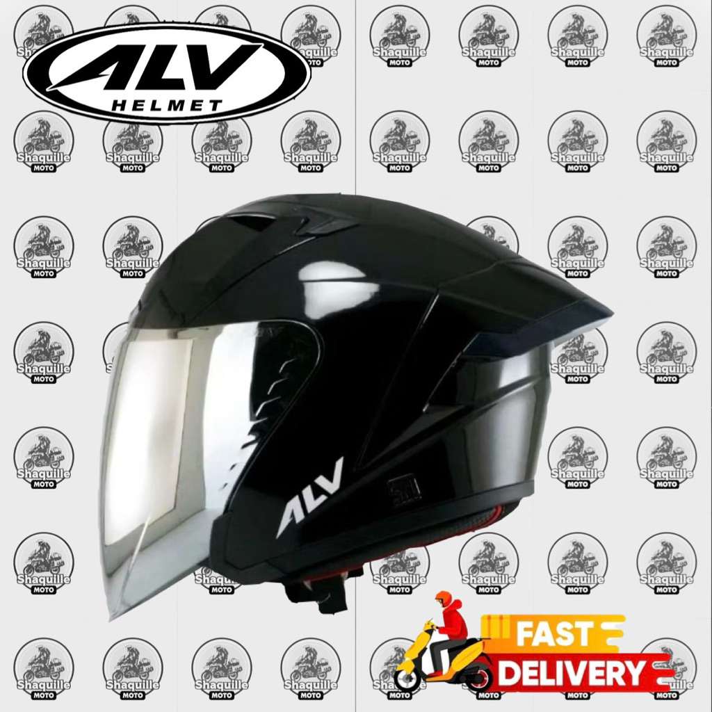ALV Ultron Pro Solid | Helm Halfface Murah