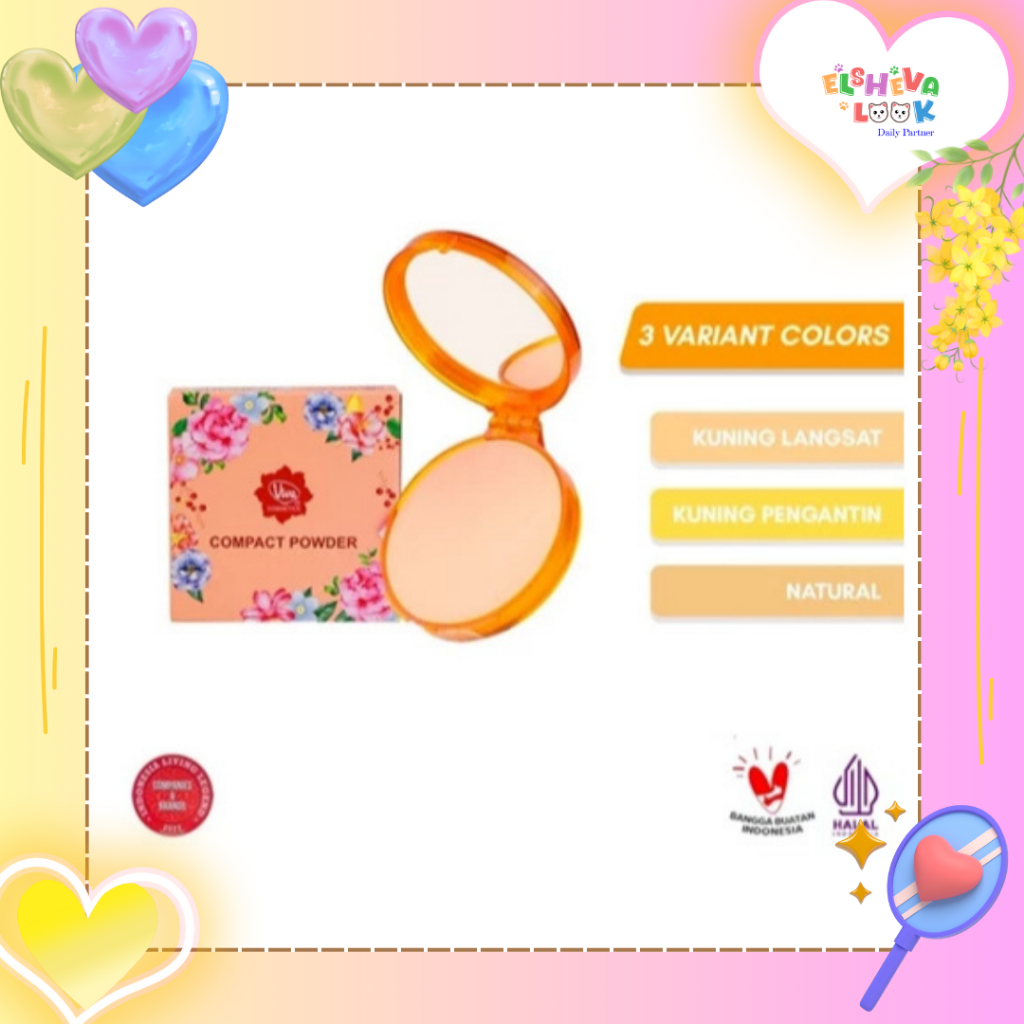 Bedak Viva Compact Powder 19gr