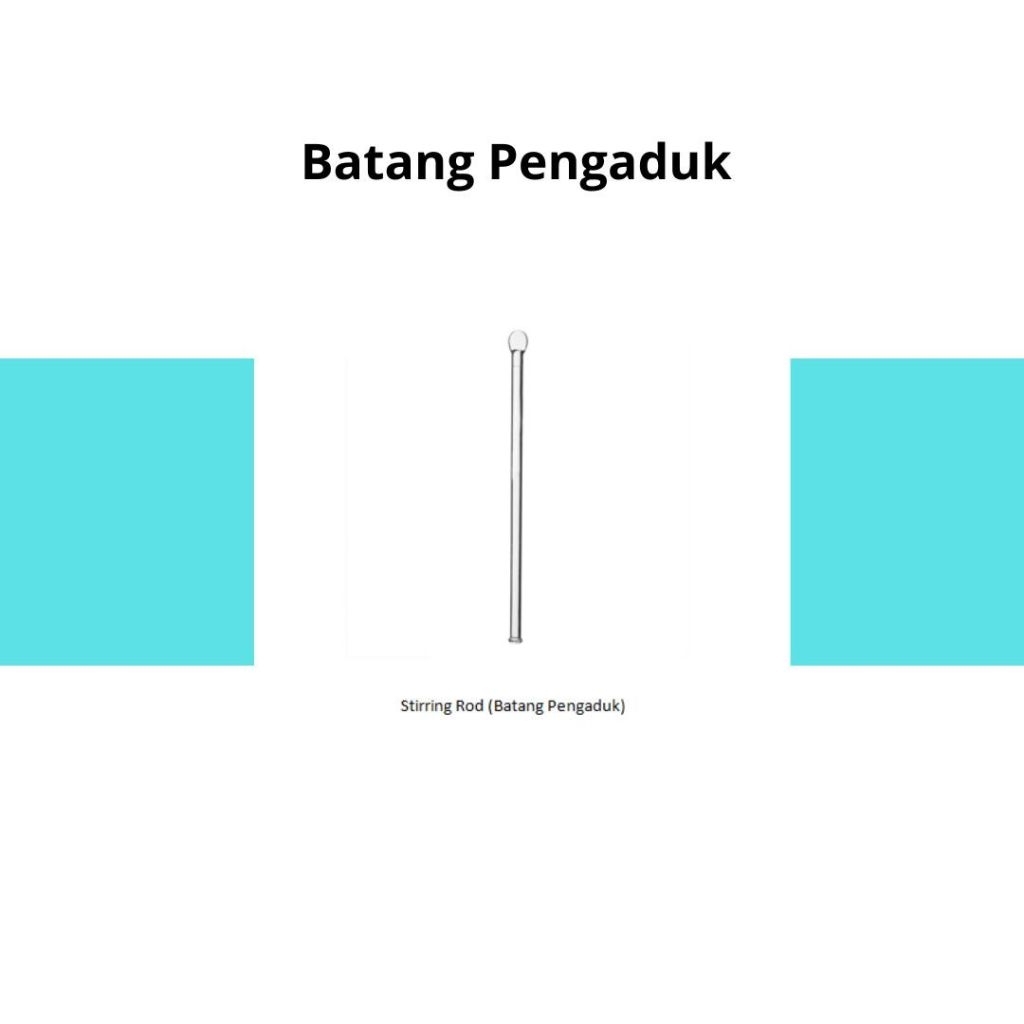 Batang pengaduk kaca
