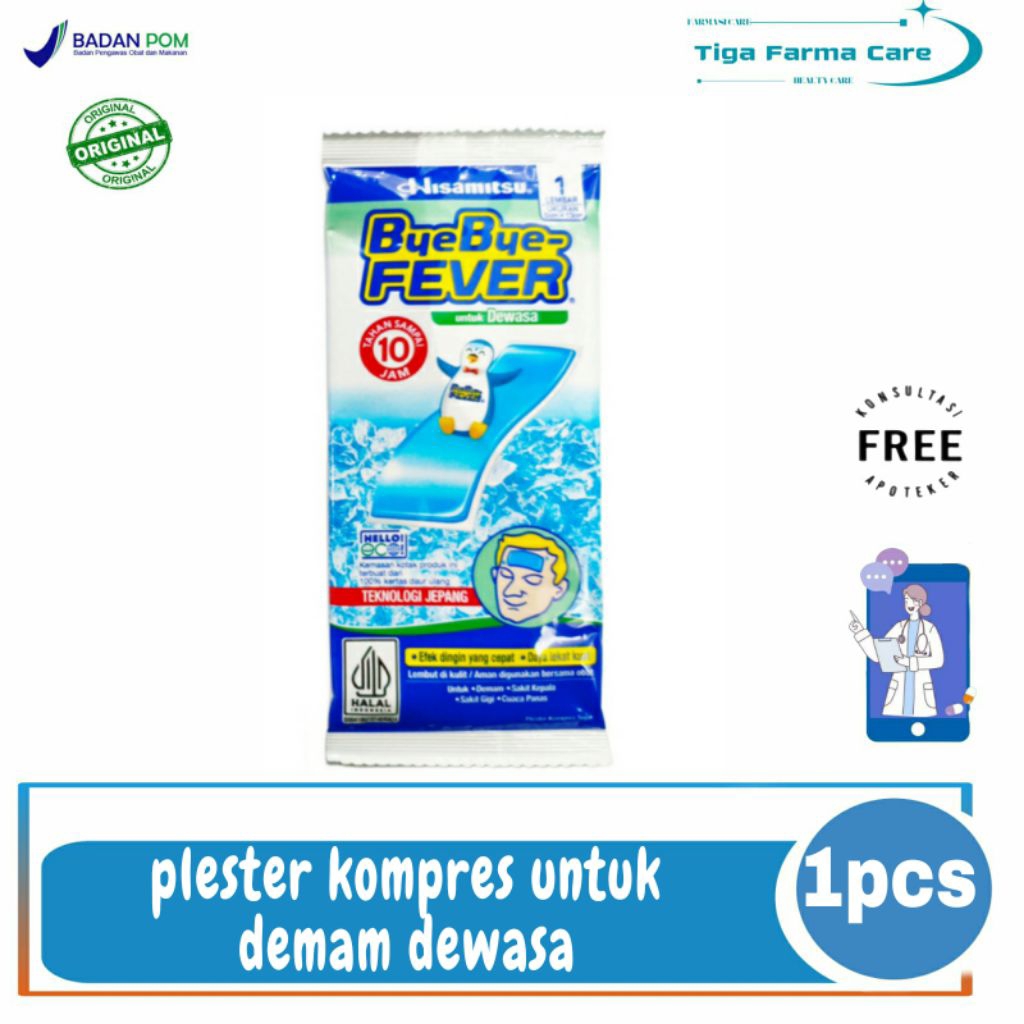 bye-bye fever dewasa 1 sashet