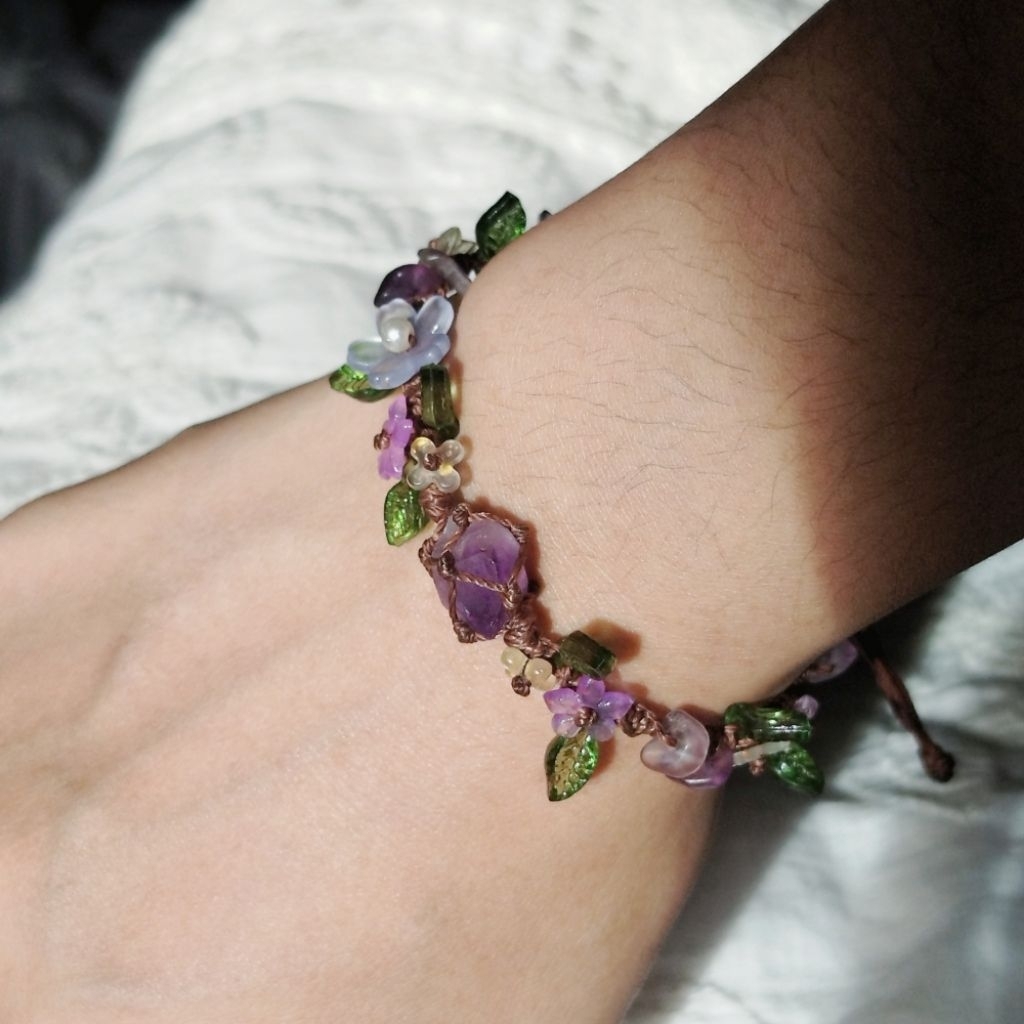 fairy crystal bracelet