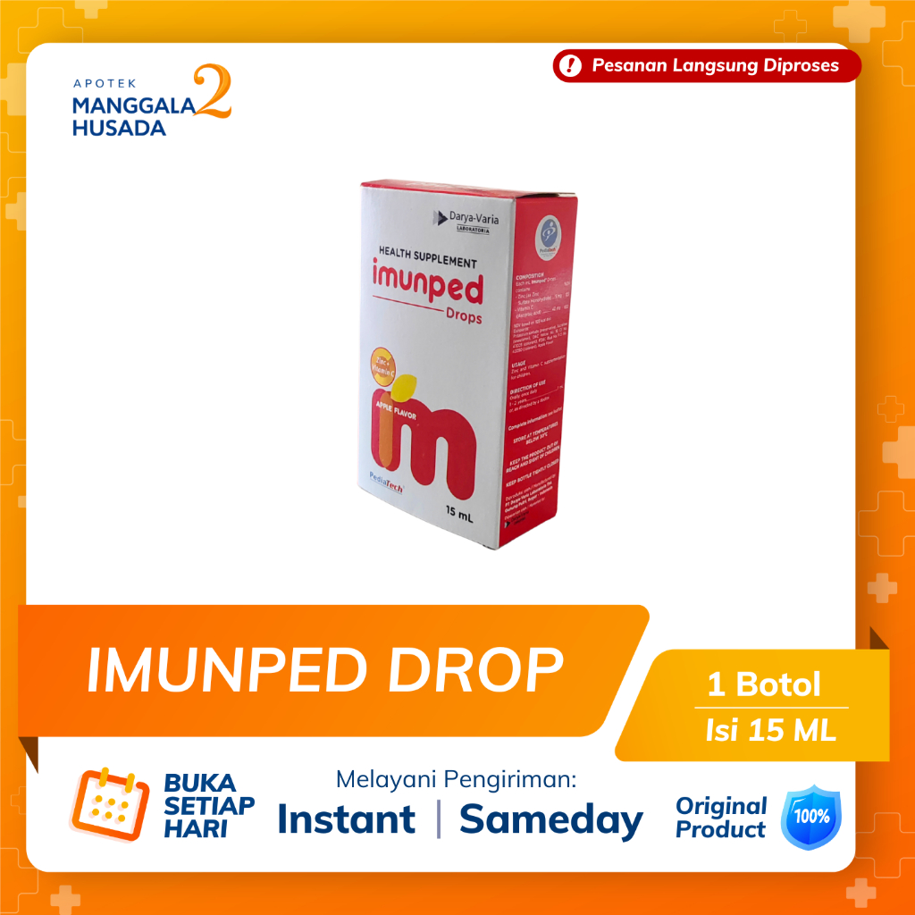 IMUNPED DROP 15 ML - SUPLEMEN KESEHATAN BAYI
