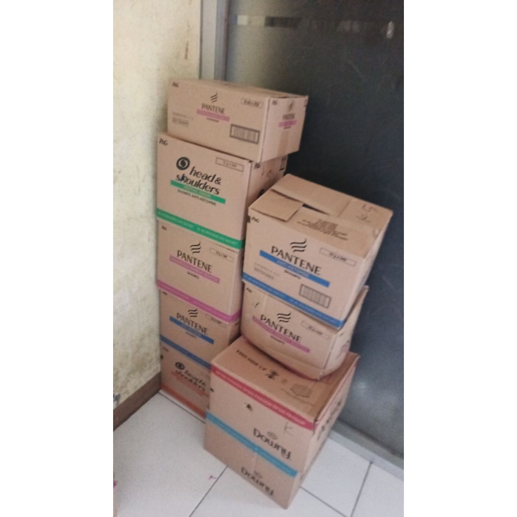 Shampo Pantene Kartonan