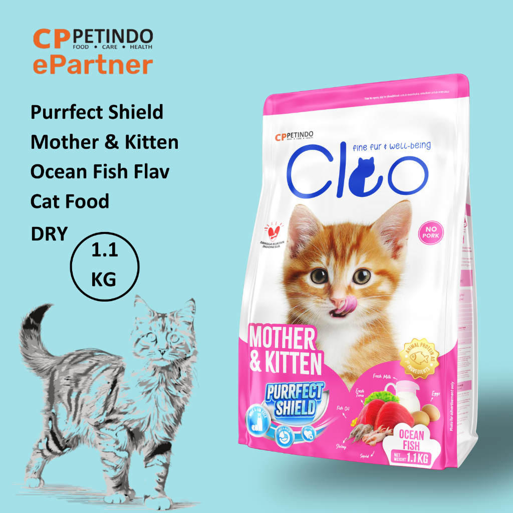 CPPETINDO Cleo Ocean Fish Kitten 1.1 kg