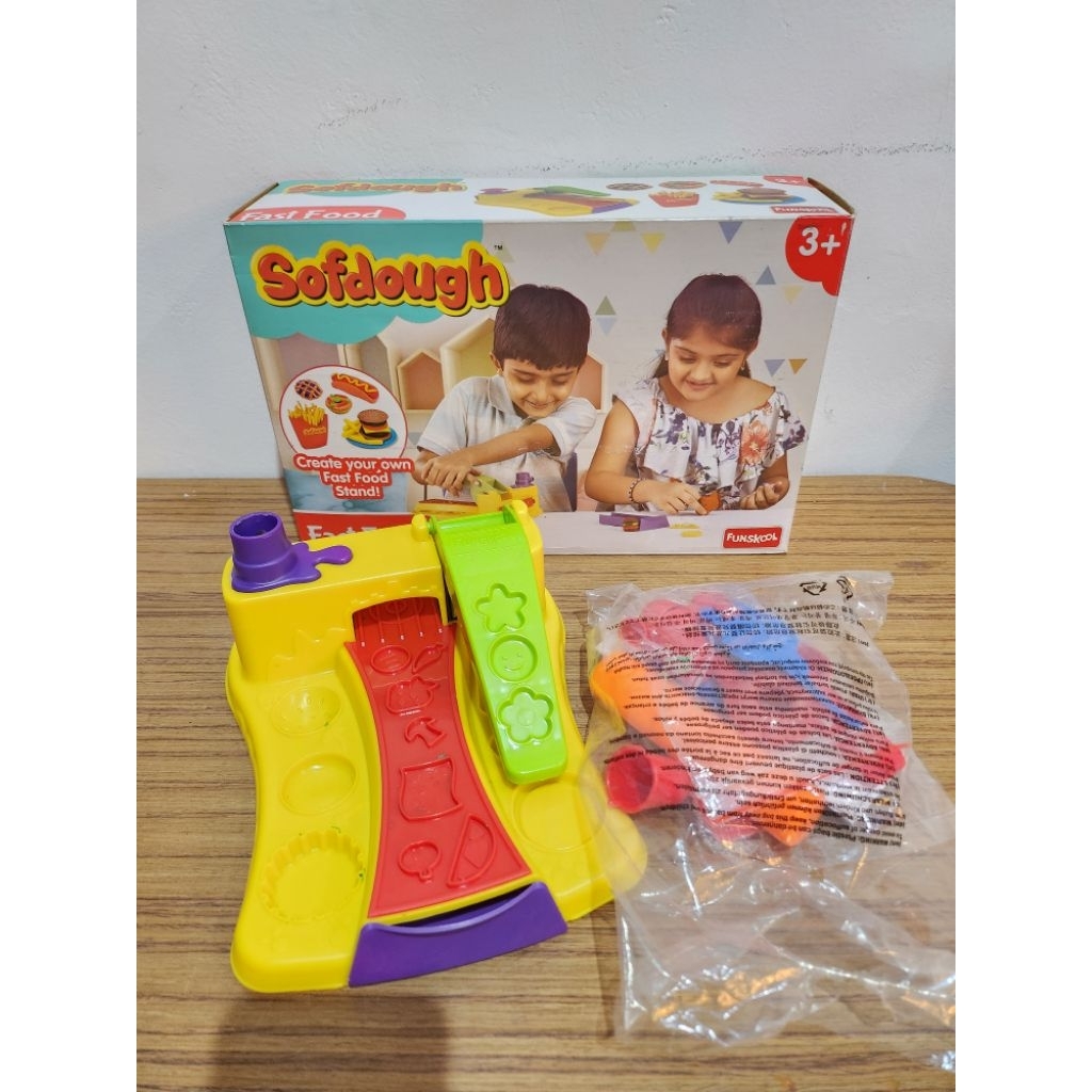 Funskool Sofdough Fast Food