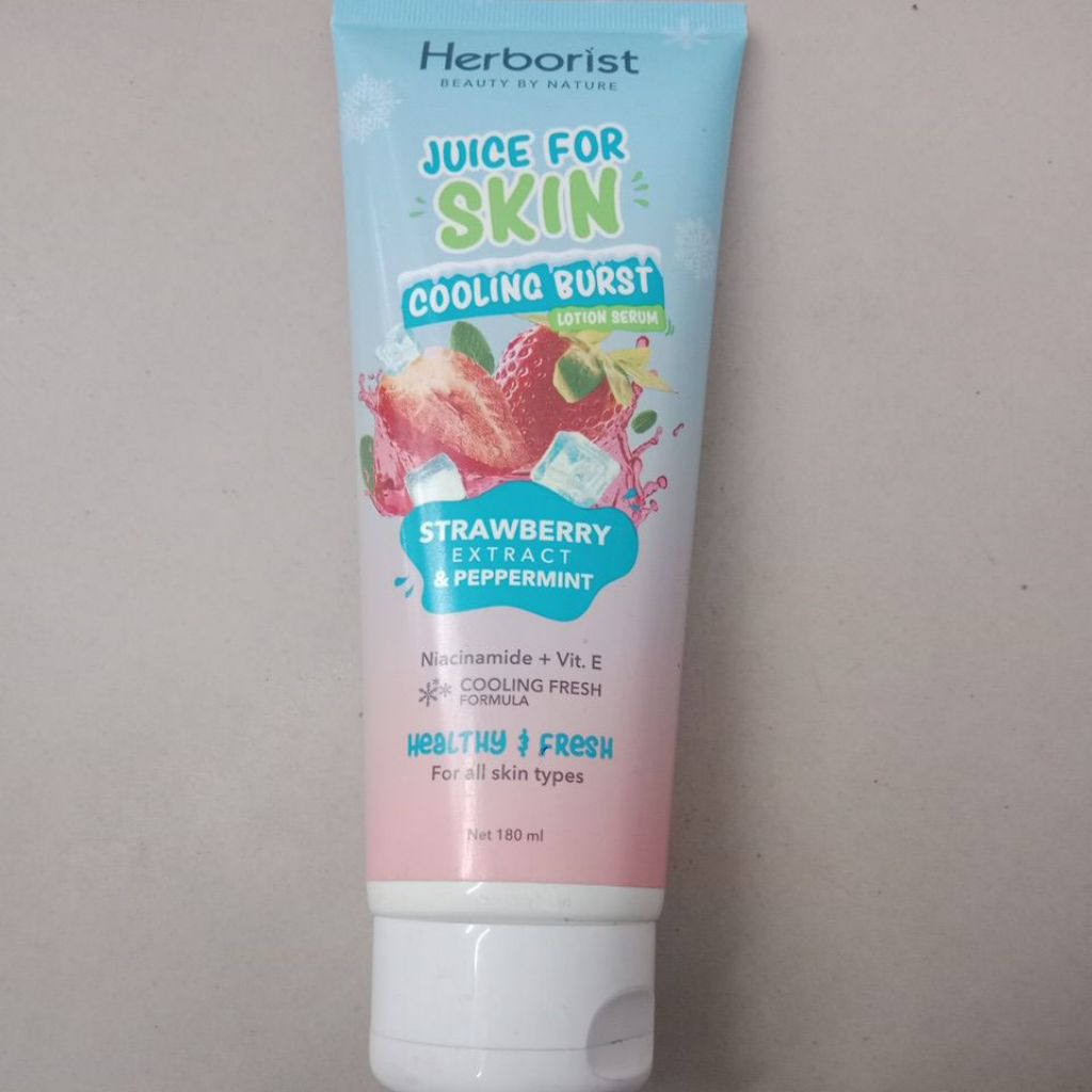 HERBORIST LOTION SERUM STRAWBERRY & PEPPERMINT 180ML