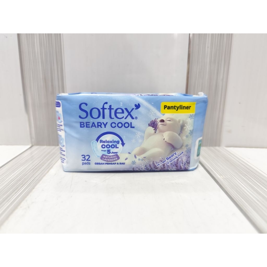 Softex Pantyliner Beary Cool 32Pads