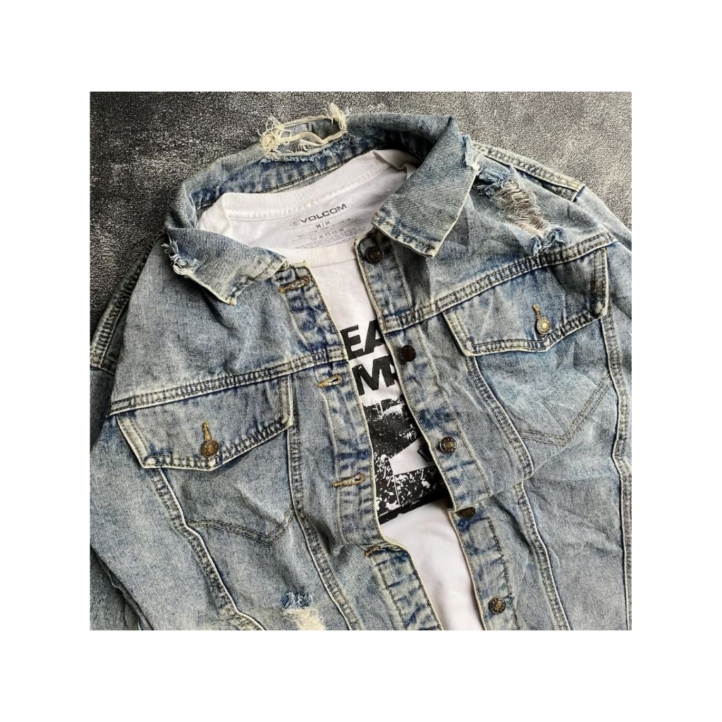 Denim Ripped Jeans