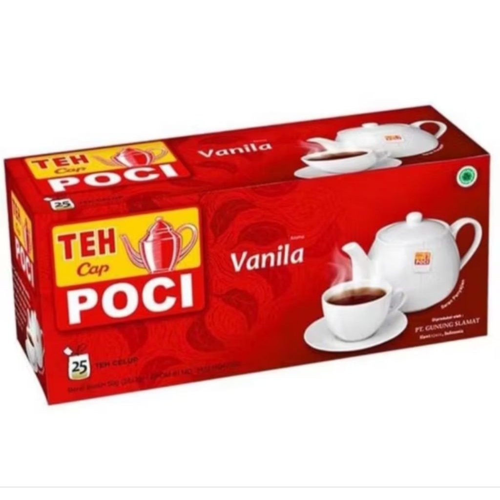 Teh Poci Vanilla Celup (25 Bag)