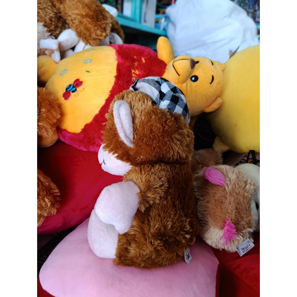 Mainan anak boneka monyet