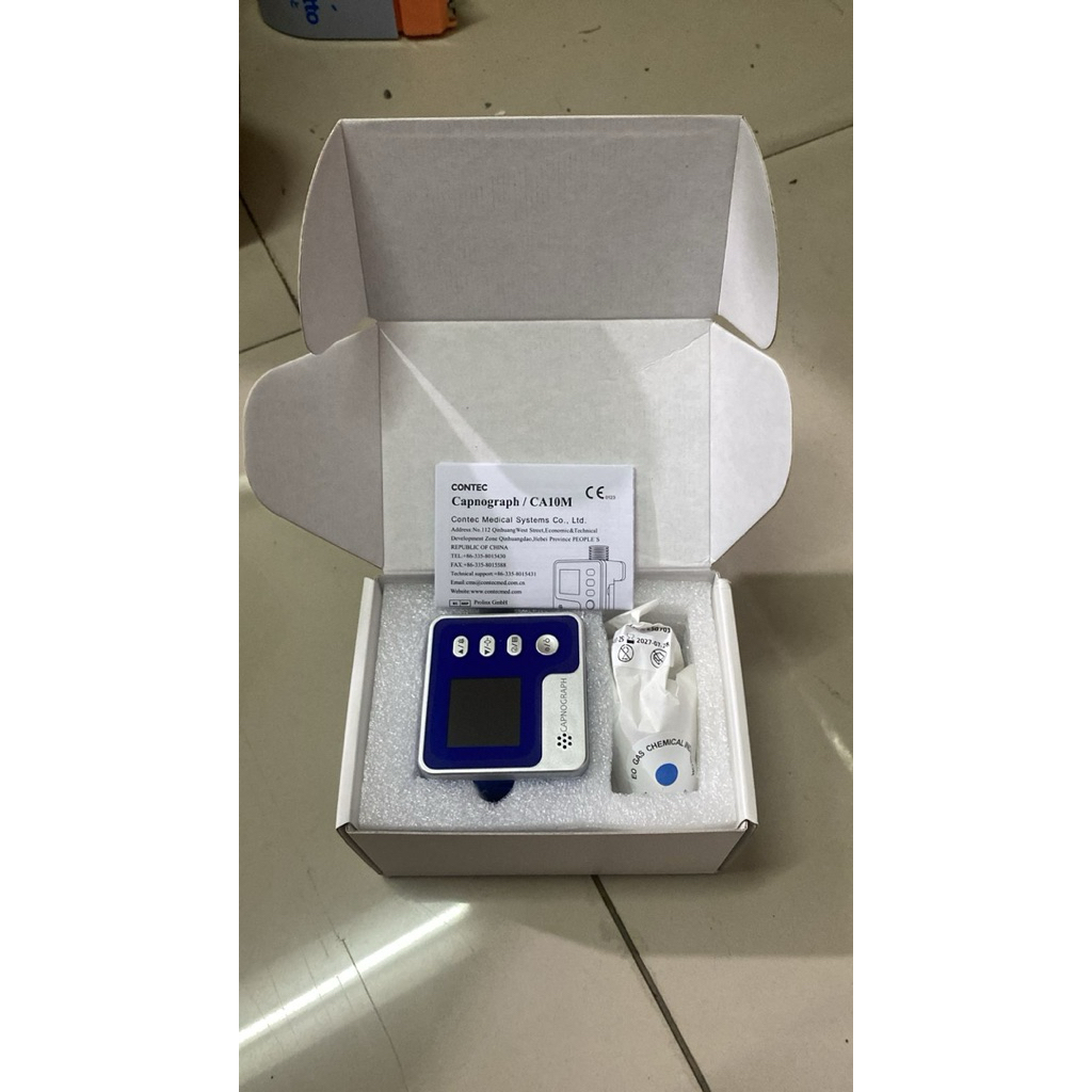 CONTEC CA10M Mainstream ETCO2 Capnograph Respiration Rate End-tidal
