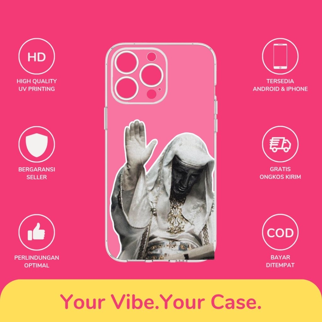 Custom Case All Type Hp Android & iPhone Bahan Softcase Silikon