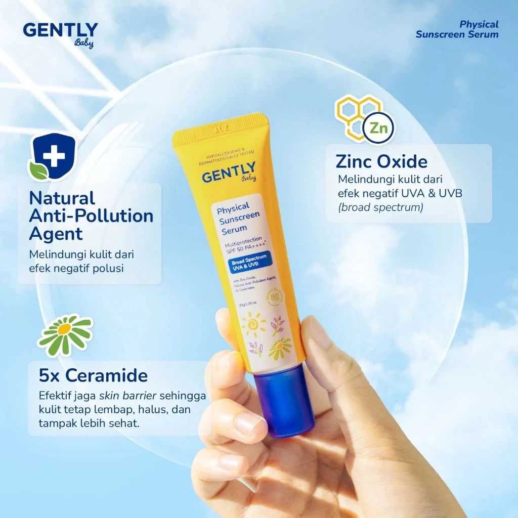 gently sunscreen spf 50 30gr