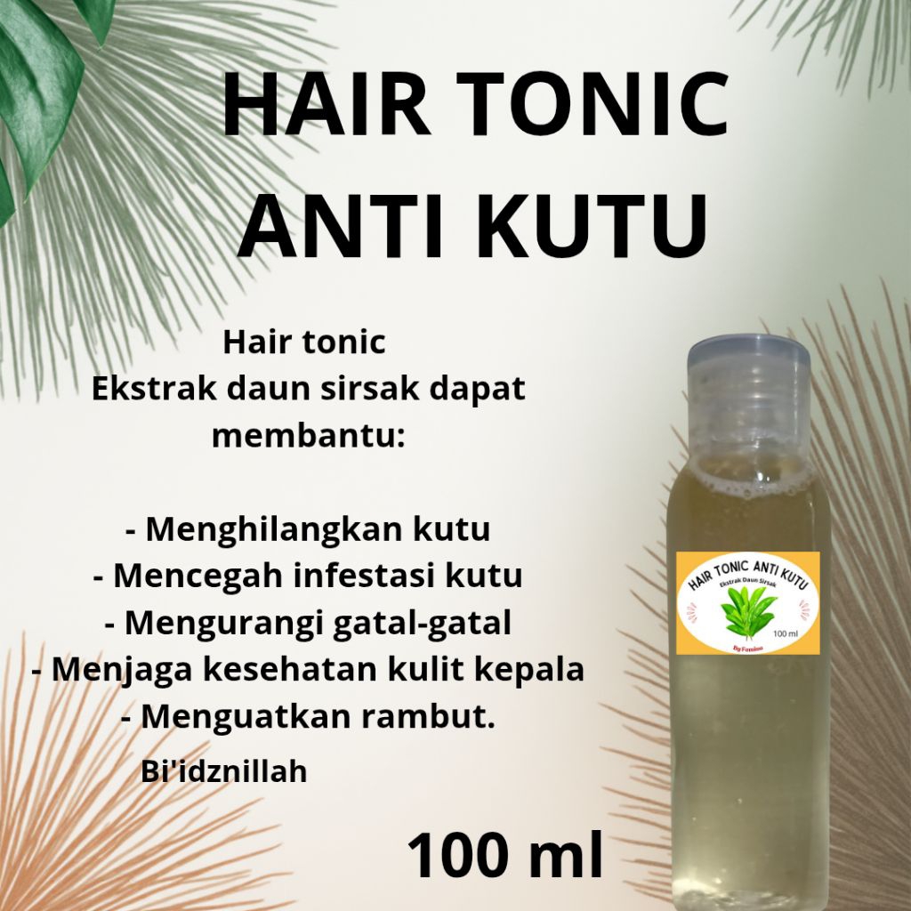 HAIR TONIC ANTI KUTU PROBIOTIK