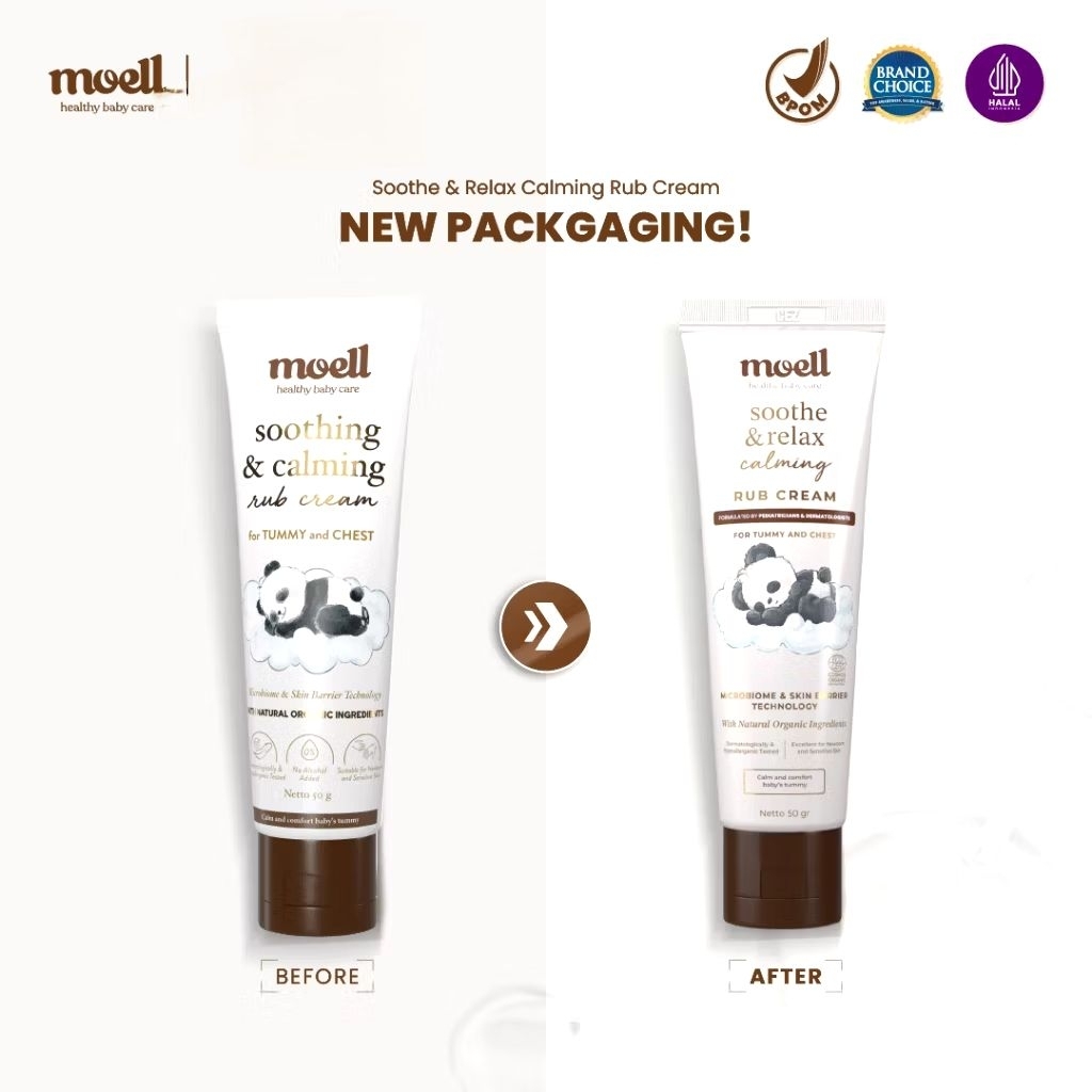 MOELL SOOTHING & CALMING RUB CREAM