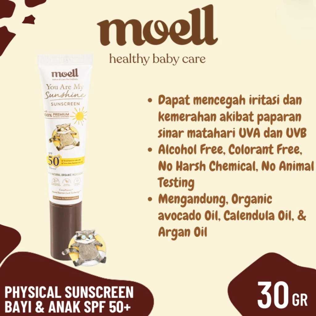 Moell Sunshine Sunscreen 30gr