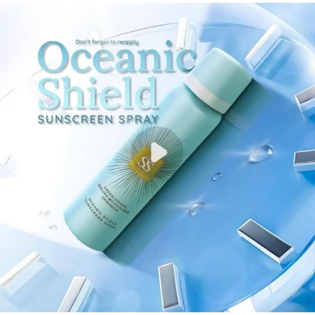 Oceanic Shield Sunscreen Shellasaukia Original ready stok