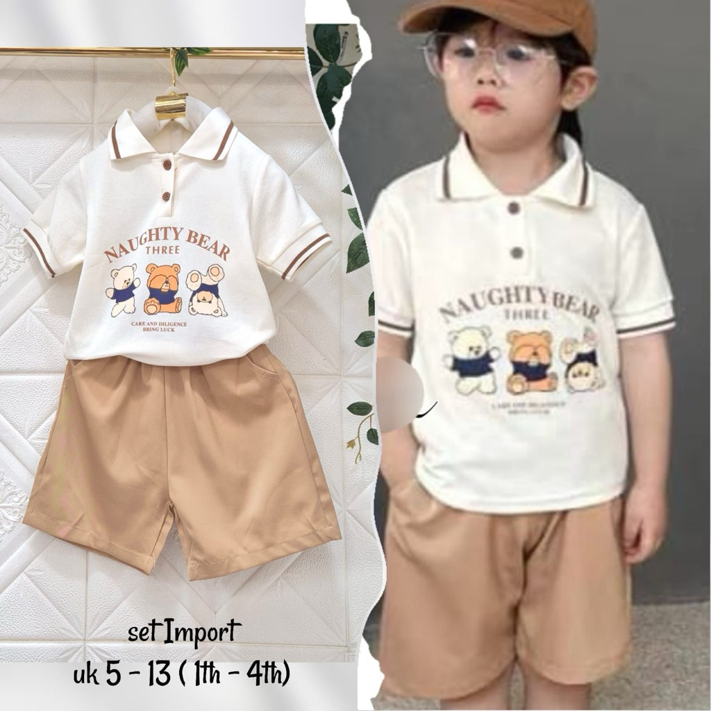 Ai Bao setelan Bear