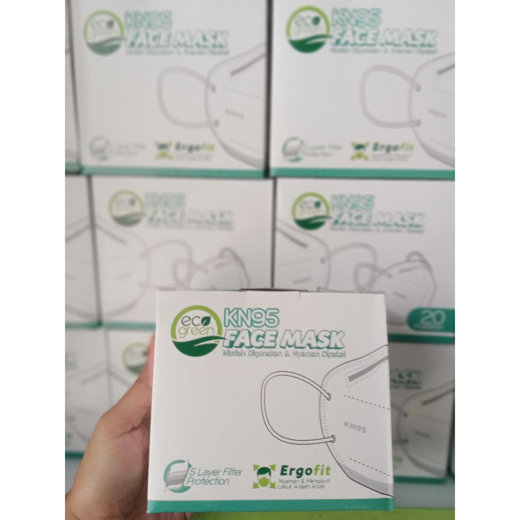 masker KN95 isi 20pcs/box