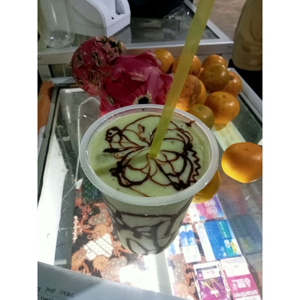jus Alpukat Cokelat