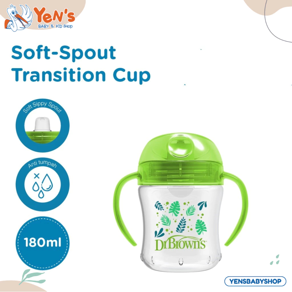 Soft Spout Transition Cup Dr Browns 180ml