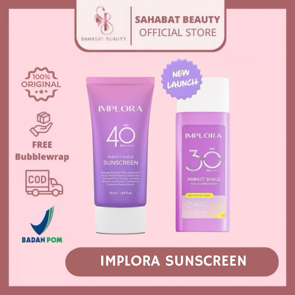 IMPLORA Perfect Shield Sunscreen SPF 40 PA+++